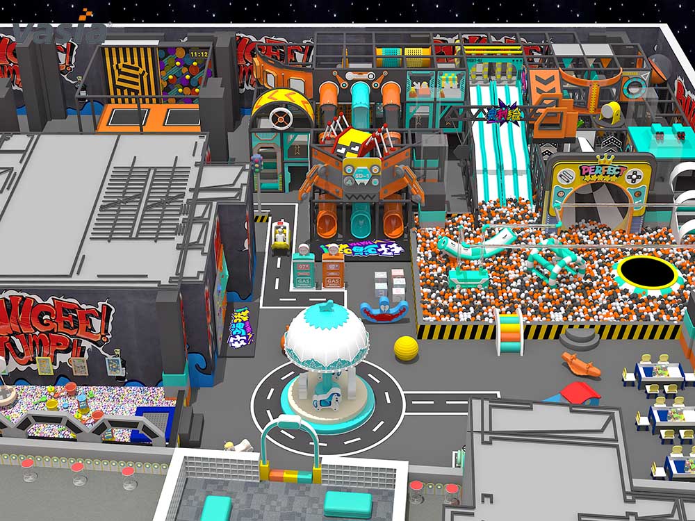 Indoor Amusement Park S035 متنزه داخلي S025