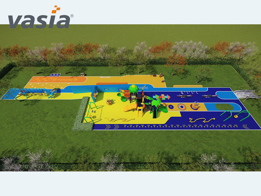 customized playground W0002 ملعب مخصص W0002