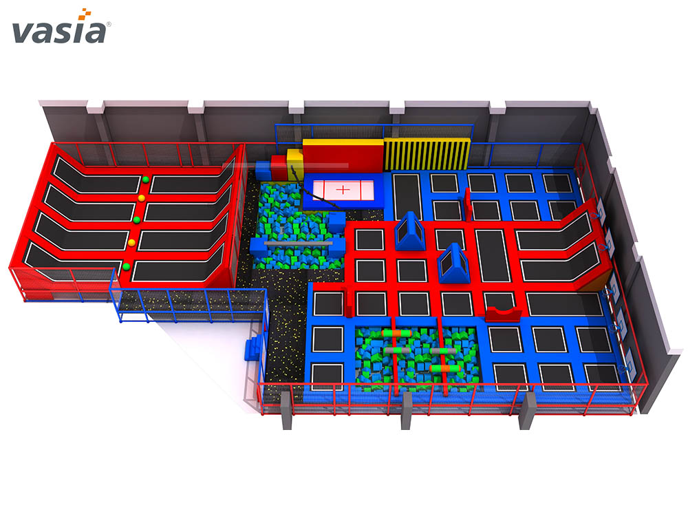 trampoline park W0025 حديقة الترامبولين W0025