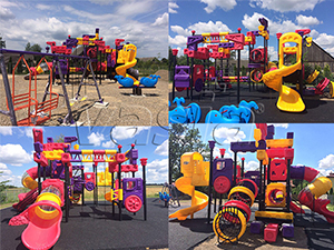 ملعب خارجي في بولندا