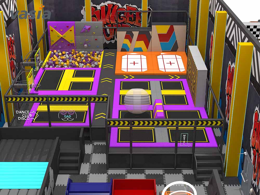 ملعب الترامبولين S0385