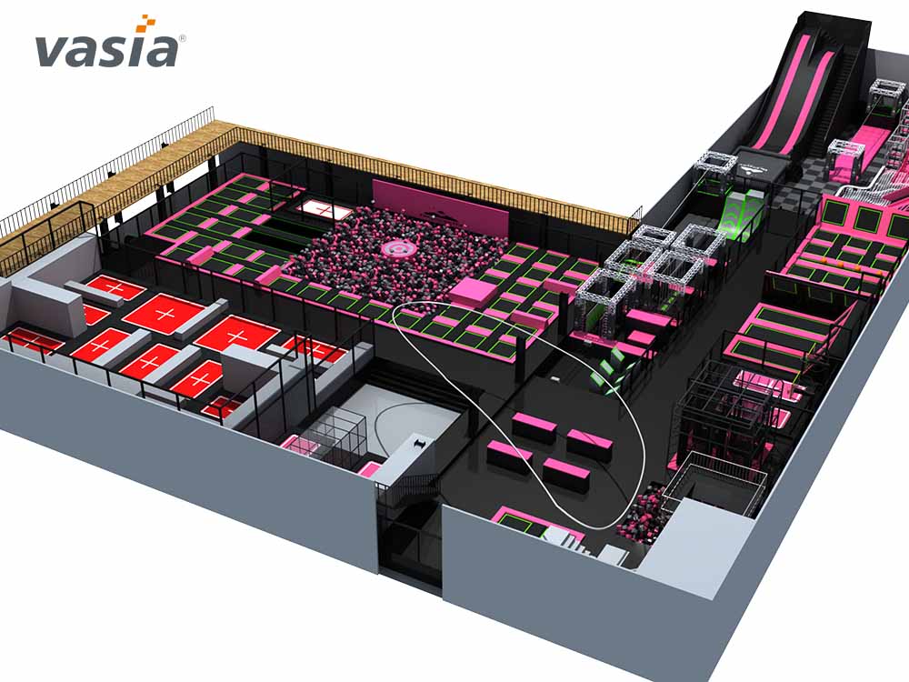 حديقة الترامبولين S0424