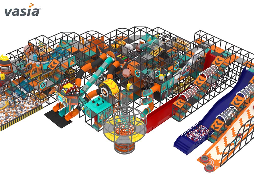 متنزه الترامبولين الترفيهي الداخلي S039