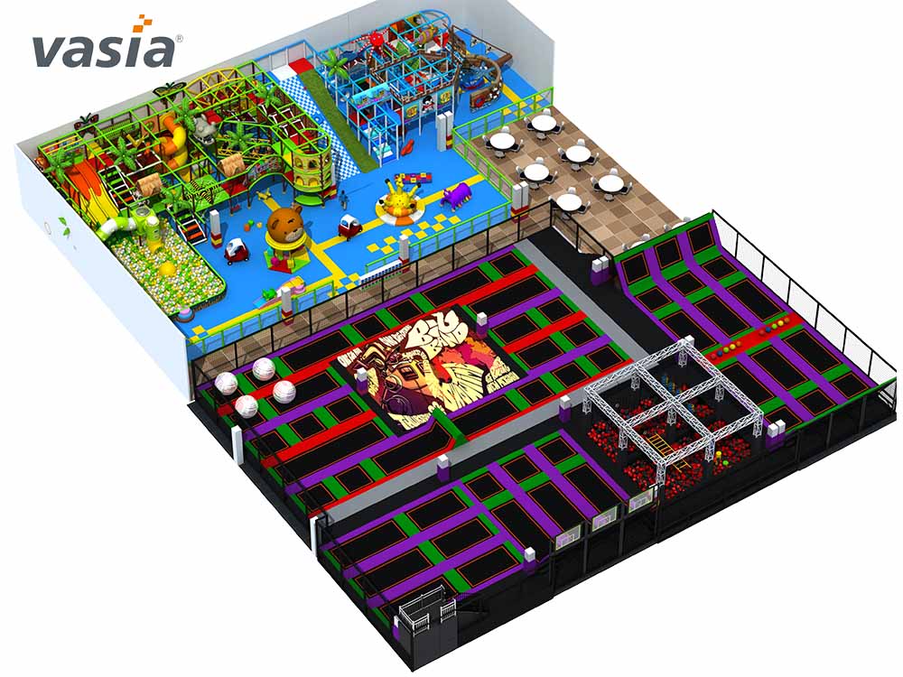 حديقة الترامبولين W0022