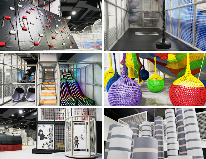 ملعب داخلي مذهل بمساحة 890² في الولايات المتحدة