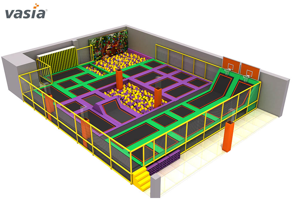 حديقة الترامبولين W0015