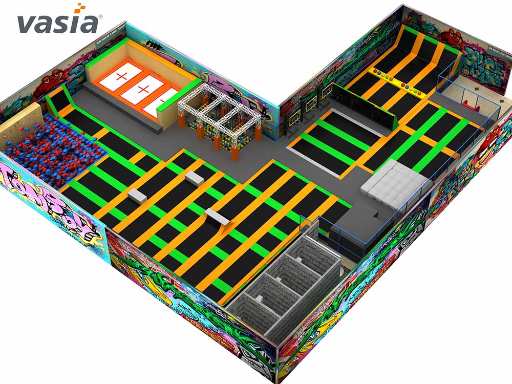 حديقة الترامبولين G0001