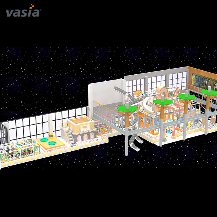 ملعب داخلي للأطفال معدات اللعب اللينة ذات التصميم الحديث - Vasia