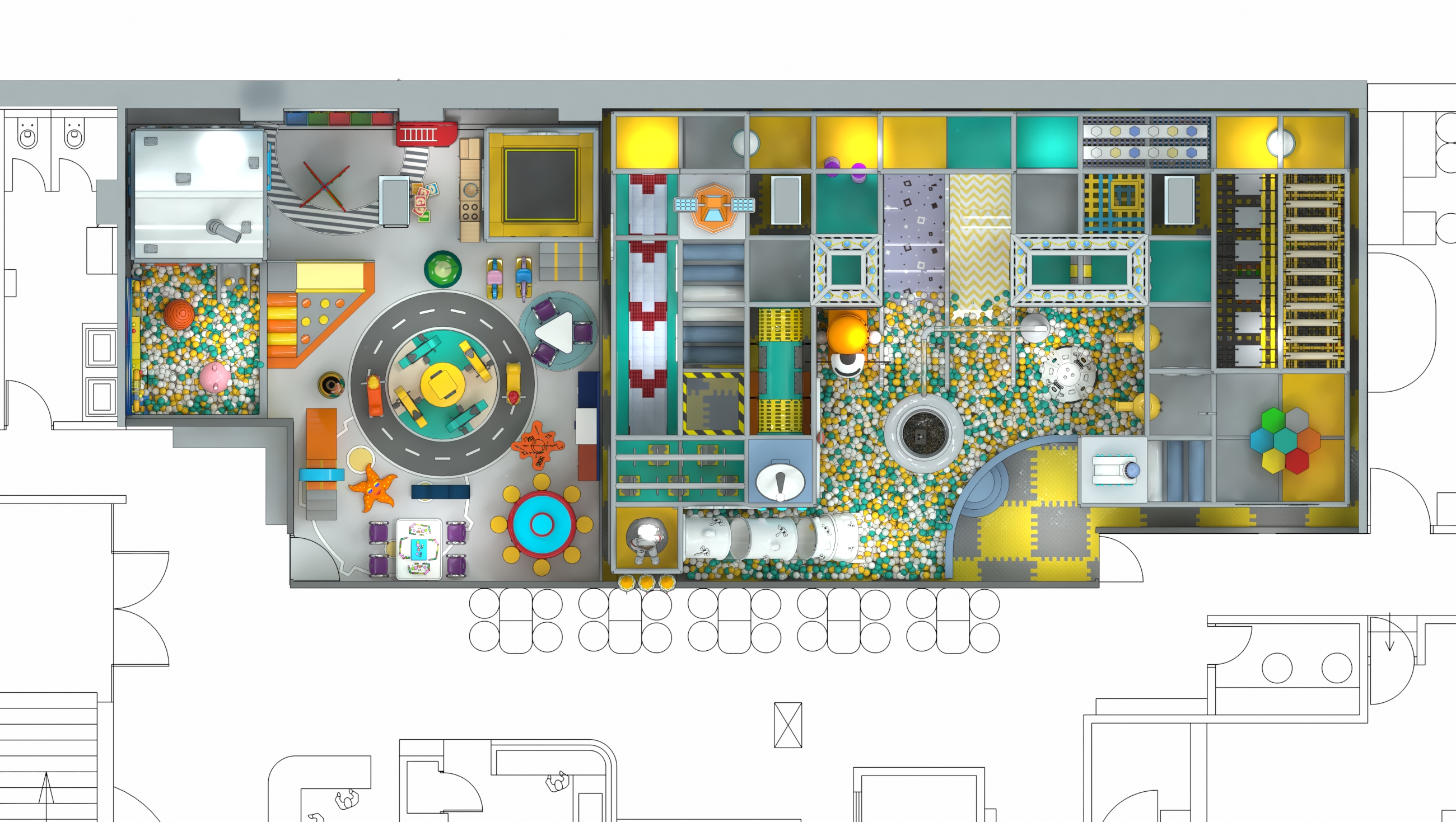 ملعب داخلي A004
