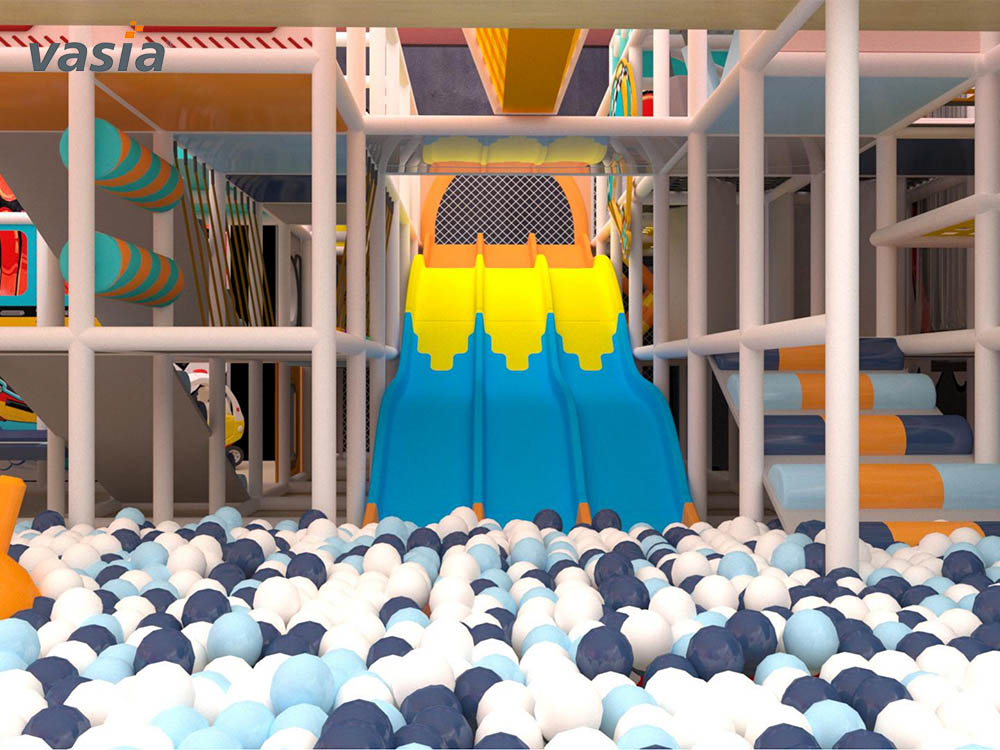 موضوع الحلوى ملعب داخلي A0001