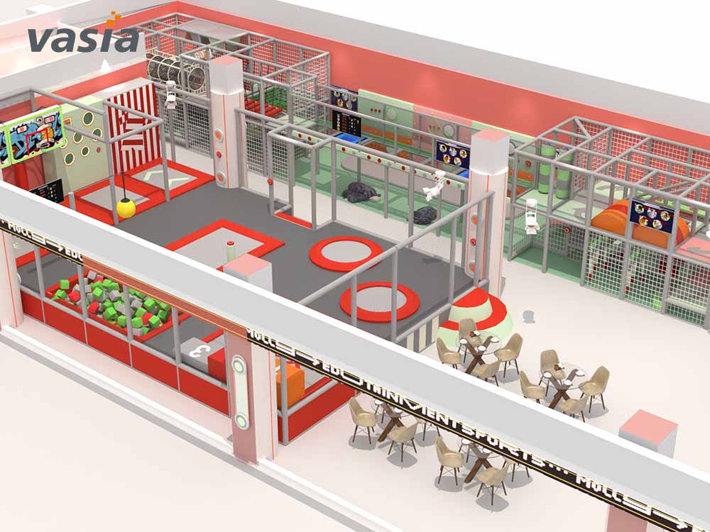 حديقة الترامبولين S0417