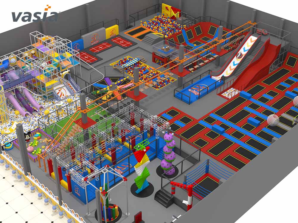 حديقة الترامبولين S0415