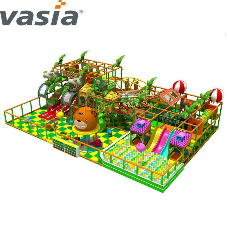 مركز Jungle Theme Gym للملعب الداخلي-Vasia