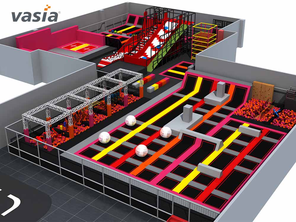 حديقة الترامبولين C0001