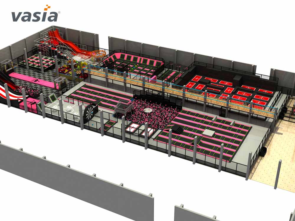 حديقة الترامبولين S0419