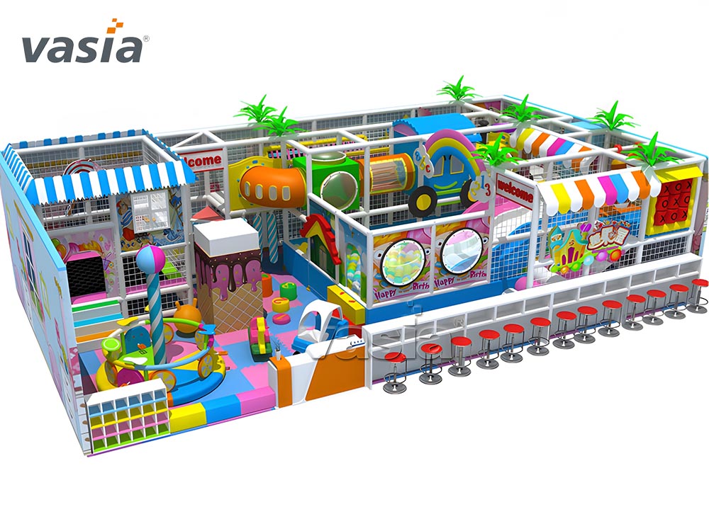 موضوع الحلوى ملعب داخلي W0033