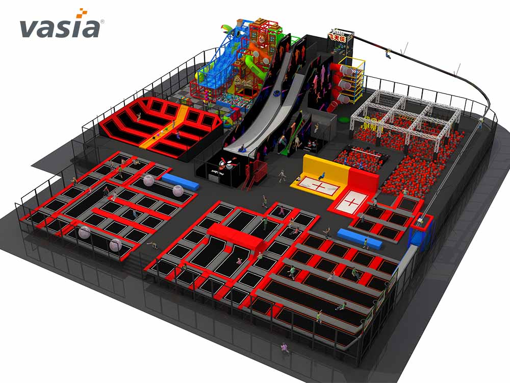 حديقة الترامبولين A0004