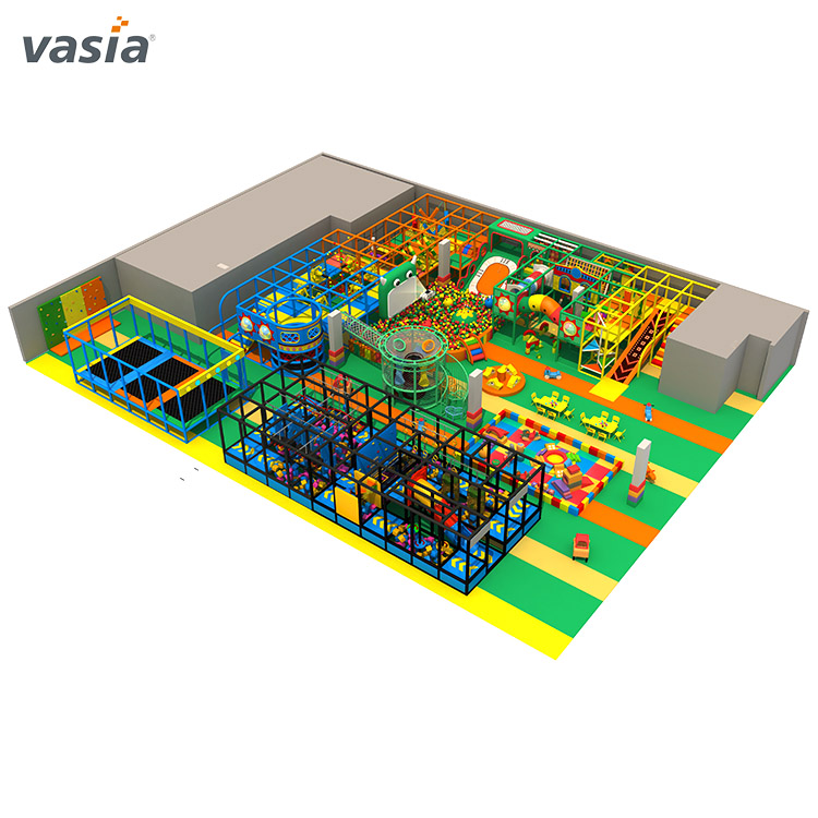 تصميم جديد لمعدات اللعب الناعمة ذات التصميم الجديد ملعب داخلي - Vasia