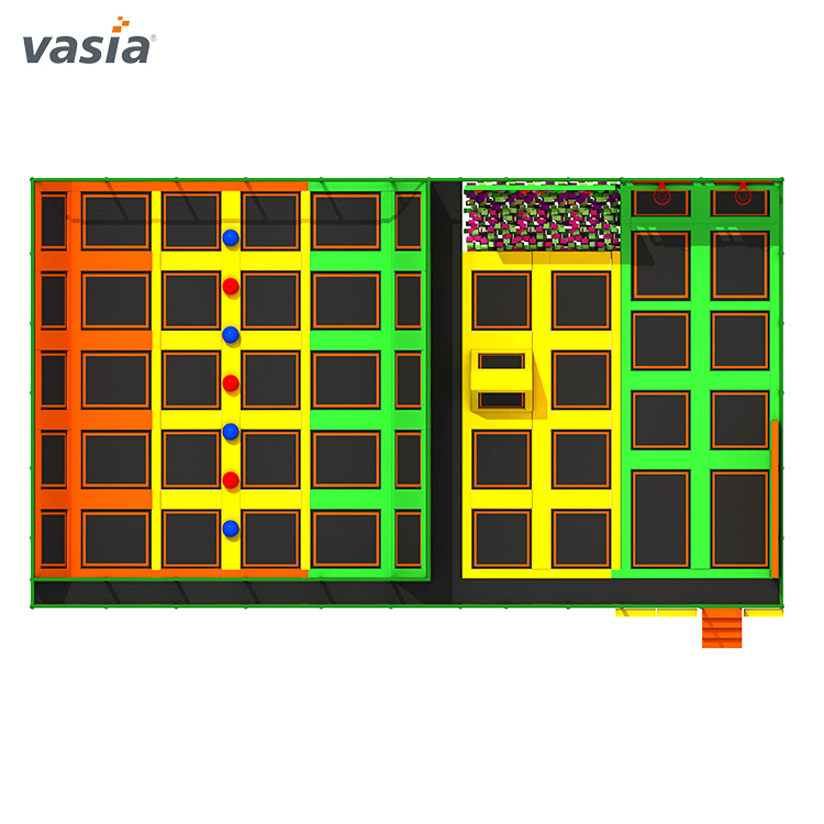 ترامبولين الجمباز الاحترافي ذو الحجم المخصص -Vasia