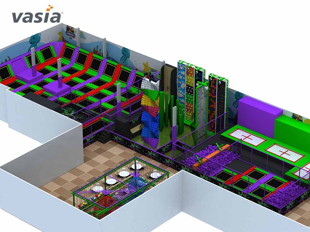 حديقة الترامبولين S0429