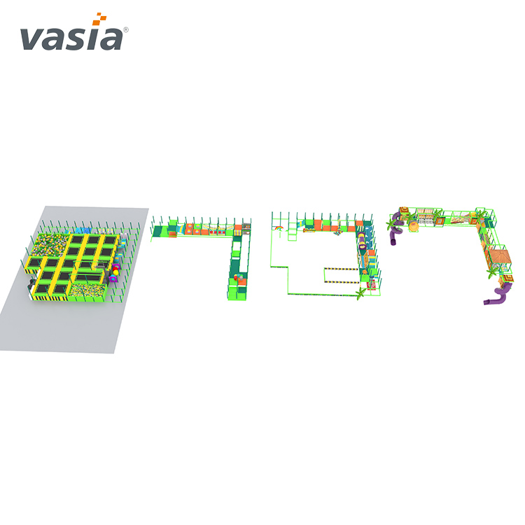 ملعب ترامبولين داخلي احترافي للأطفال - Vasia