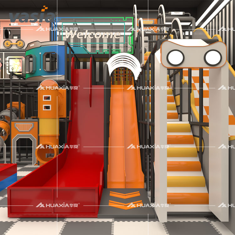ملعب داخلي ملون للأطفال - Vasia التجاري