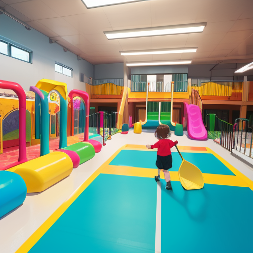 indoor playground B02 ملعب داخلي B02