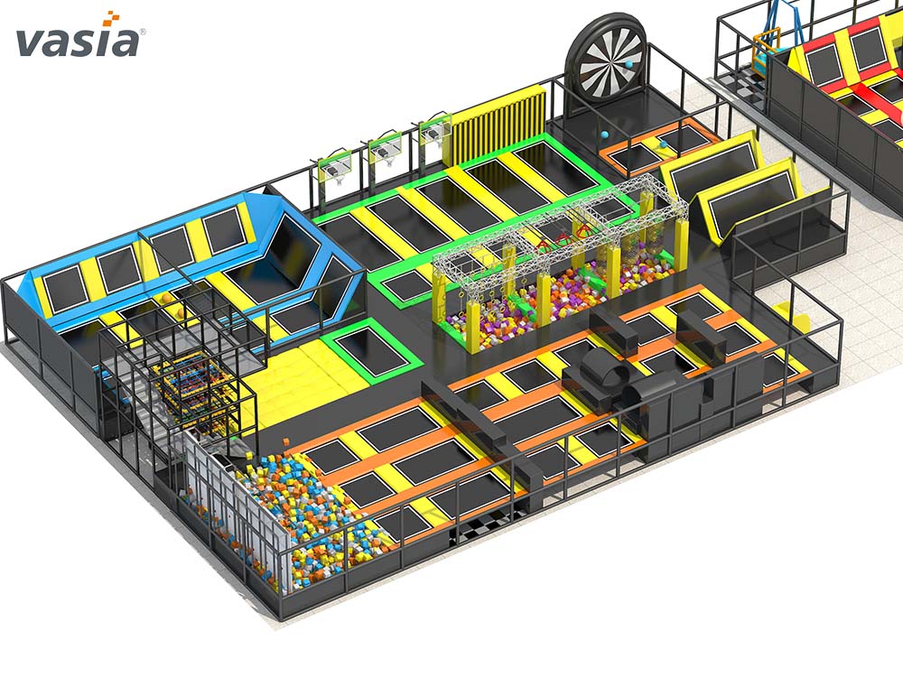 حديقة الترامبولين W0006