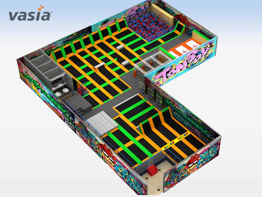 حديقة الترامبولين G0002