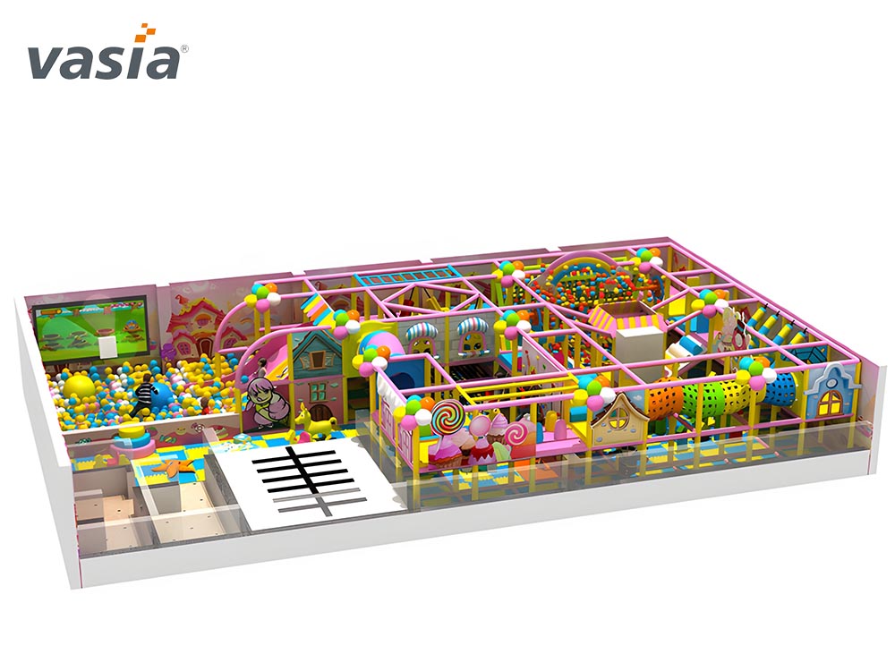 موضوع الحلوى ملعب داخلي W0032
