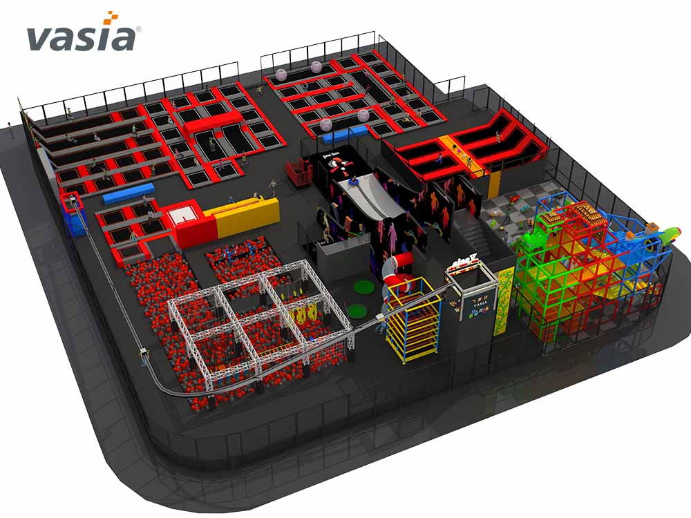 حديقة الترامبولين A0004