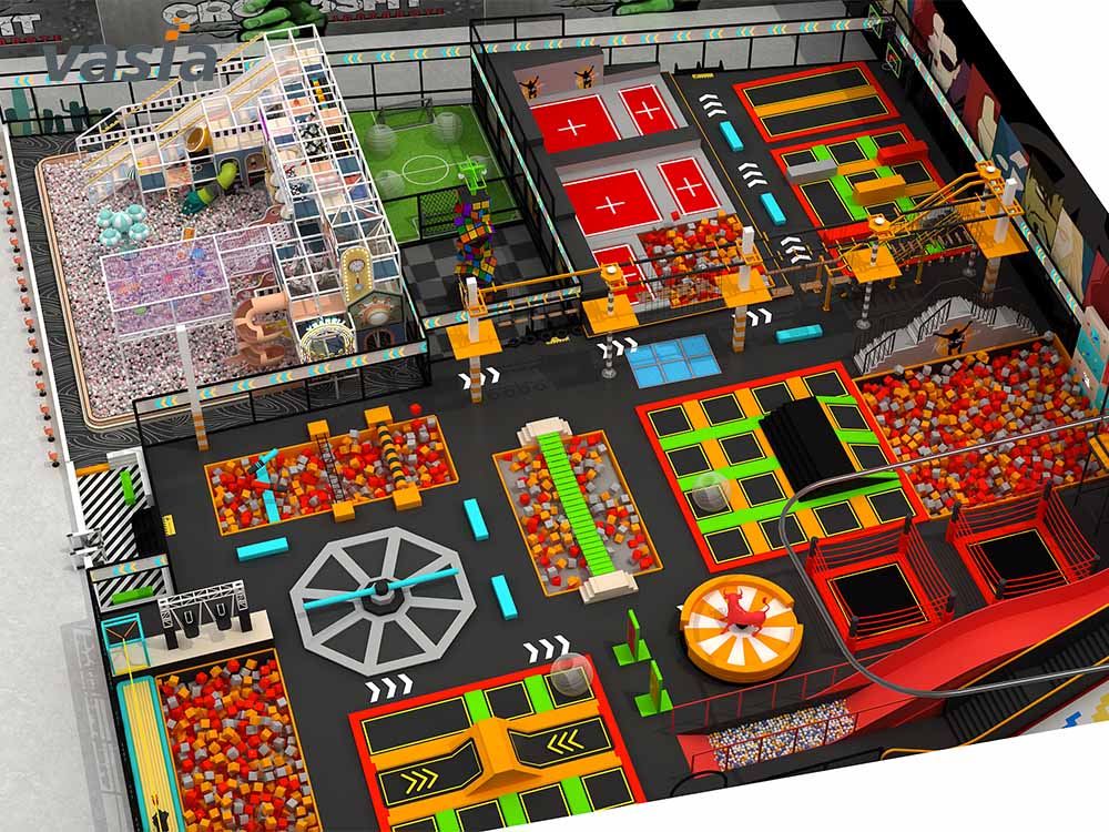 حديقة الترامبولين الداخلية S0400