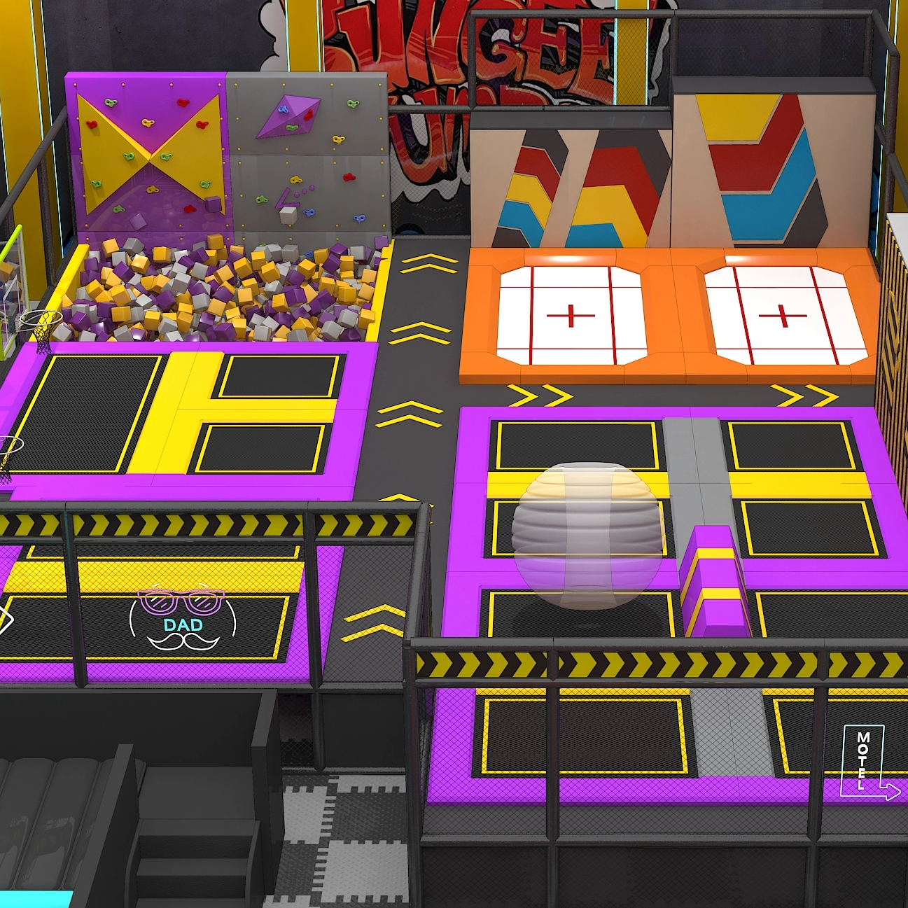 كيف تبدأ أعمال الترامبولين بارك