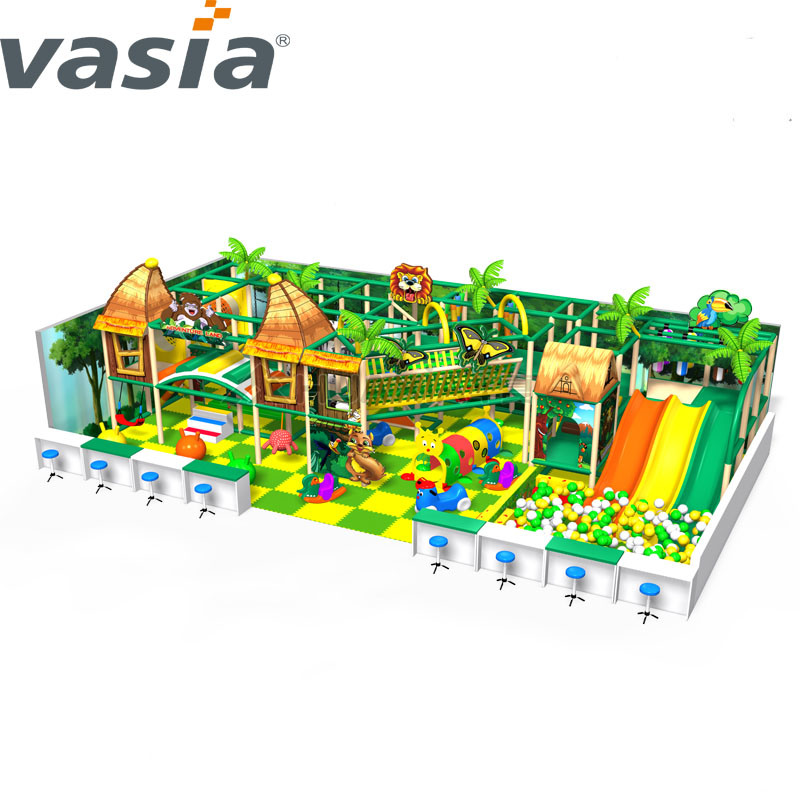 مركز Jungle Theme Gym للملعب الداخلي-Vasia