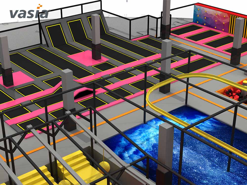 حديقة الترامبولين S0335