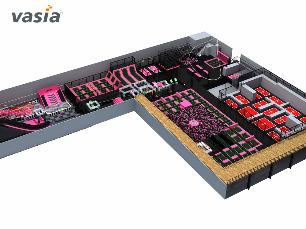 حديقة الترامبولين S0423